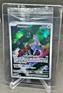 Pokemon TCG Scarlet & Violet Sealed Black Star Promo MEWTWO #052 (E) - Image 1