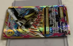 Pokemon M Blastoise EX Full Art Holo Rare Card 102/108 Evolutions - Image 2
