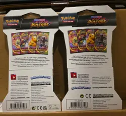 Pokemon TCG Sword & Shield Vivid Voltage 2020 Unopened 2 Pack Blooster 20Cards.) 820650807503 - Image 2