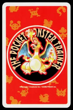 Mankey Queen of Hearts Pokemon Red Deck Playing Cards Lightly Played - Image 2