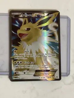 Jolteon EX 28a/83 Holo Full Art Promo Card Near Mint Condition - Image 1