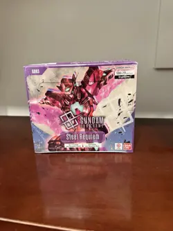 GUNDAM CARD GAME: Steel Requiem Booster Box GD03 BANDAI ENGLISH 🔥 - Image 1