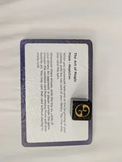 MagicCon Las Vegas 2026 Black Lotus VIP Unknown Planechase With Chaos Die Sealed - Image 1