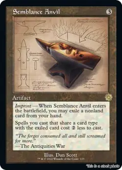 Semblance Anvil (Schematic) [BRR - 115] - NM TCG MTG - Image 1