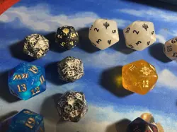 D20 Spin Down Spindown Magic The Gathering Dice mTG Fat Pack Etb Dice - Image 2