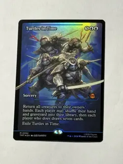 Turtles in Time Showcase Foil TMT 284 (MTG TMNT 2025) - Image 1