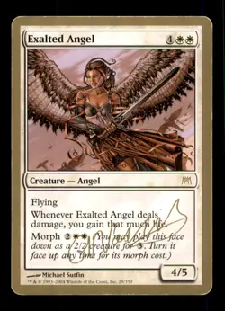 Exalted Angel LP Light Play World Deck 2004 MTG [12261] - Image 1