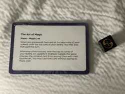 MagicCon Las Vegas 2026 Black Lotus VIP Unknown Planechase - Sealed w/ Chaos Die - Image 1