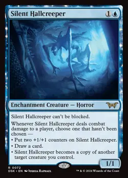 SILENT HALLCREEPER Rare Duskmourn: House of Horror NM MTG - Image 1