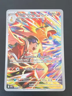 CARTE POKEMON TYPHLOSION DE LUTH 190/182 FR ALTERNATIVE RIVALITES DESTINEES-NEUF - Image 1