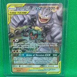 2019 Marshadow & Machamp GX - 82/214 - Ultra Rare - Unbroken Bonds Pokemon NM/M - Image 2