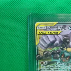 2019 Marshadow & Machamp GX - 82/214 - Ultra Rare - Unbroken Bonds Pokemon NM/M - Image 3