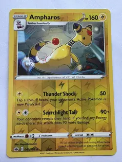 Ampharos 49/198 Chilling Reign Reverse Holo Pokemon TCG - Image 1