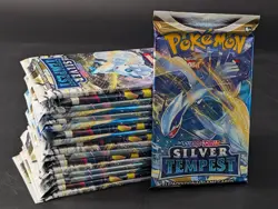 Lot of (18) Pokemon Sword & Shield SWSH12 Silver Tempest Booster Packs SEALED - Image 1