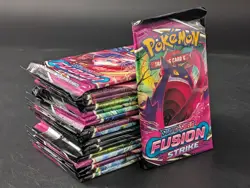 Lot of (18) Pokemon TCG Sword & Shield Fusion Strike Booster Packs SEALED - Image 1