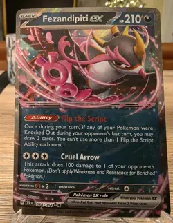 Fezandipity ex - 038/064 - Shrouded Fable - Pokemon TCG - NM - Image 1