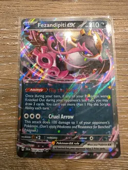 Fezandipity ex - 038/064 - Shrouded Fable - Pokemon TCG - NM - Image 2