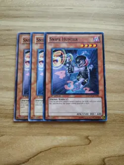 Yu-Gi-Oh! - Snipe Hunter 3X - Complete Playset - Image 1