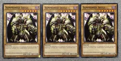 Summoned Skull MIL1-EN028 (x3) Millennium Pack 1st Edition VLP - Image 1
