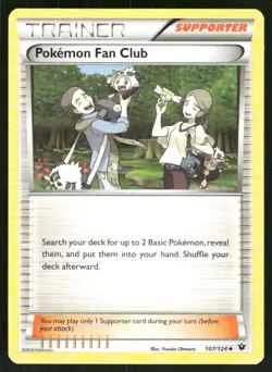 Pokemon Fan Club 107/124 Fates Collide Regular - Image 1