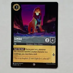 Simba 173/204 Disney Lorcana Shimmering Skies Regular Common Card NM - Image 1