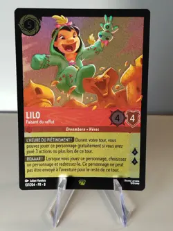 LORCANA FR - Chapitre 8 137/204 Lilo - Legendaire ✨FOIL✨Neuf - Image 1