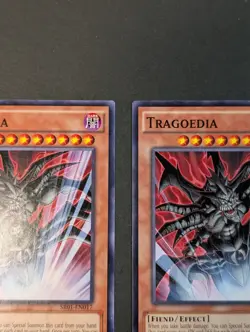 Yugioh TCG - 3x Tragoedia - SR01-EN017 - NM/LP -1st Edition - Common - 2016 - Image 4