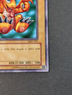 Yugioh TCG - 1x Baby Dragon - MRD-061 - LP - Vintage - Common - Unlimited - 2002 - Image 5