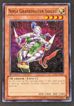 Yugioh TCG -1x Ninja Grandmaster Satsuke - BP02-EN029 - NM - 1st Edition - 2013 - Image 1