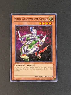 Yugioh TCG -1x Ninja Grandmaster Satsuke - BP02-EN029 - NM - 1st Edition - 2013 - Image 3