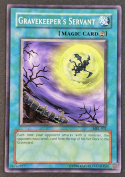 Yugioh TCG - 1x Gravekeeper's Servant MRL-031 - NM/LP - Vintage Unlimited Common - Image 1