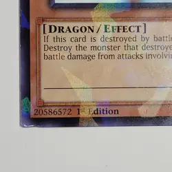 Yugioh - Exploder Dragon - YS15-ENL12 - LP Shatterfoil Rare 1st corner mark 2015 - Image 3