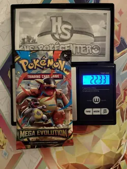 (HEAVY) 22.33g Pokemon TCG Mega Evolution Booster Pack (SEALED)✅ - Image 1