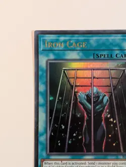 Yugioh - 1x Iron Cage - BLRR-EN012 - NM/LP - Ultra Rare - 1st Edition - 2018 - Image 3