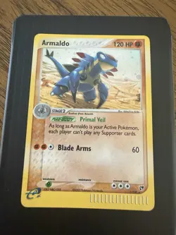 Armaldo 1/100 Ex Sandstorm Reverse Holo Rare Vintage 2003 Pokemon TCG LP - Image 1