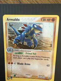 Armaldo 1/100 Ex Sandstorm Reverse Holo Rare Vintage 2003 Pokemon TCG LP - Image 2