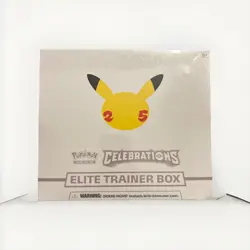 Pokemon Celebrations Elite Trainer Box ETB TCG 25th Anniversary Edition 820650809439 - Image 1
