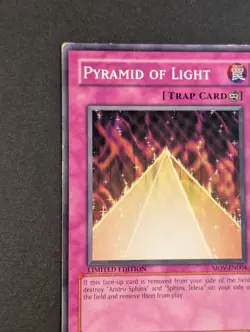 Yugioh TCG - 1x Pyramid of Light - MOV-EN004 - Played - Limited Edition Common - Image 3