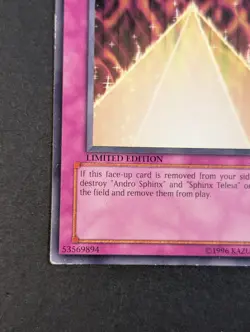 Yugioh TCG - 1x Pyramid of Light - MOV-EN004 - Played - Limited Edition Common - Image 5