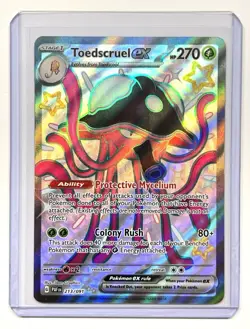 Pokemon TCG Toedscruel EX 213/091 Shiny Ultra Rare Sv: Paldean Fates - Image 2