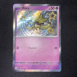 Abra 148/091 SV: Paldean Fates Baby Shiny - Shiny Rare Pokemon TCG | NM - Image 1
