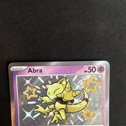 Abra 148/091 SV: Paldean Fates Baby Shiny - Shiny Rare Pokemon TCG | NM - Image 5