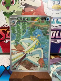 Simipour 102/086 Illustration Rare - Black Bolt English - Pokemon - SHIPS FAST - Image 1