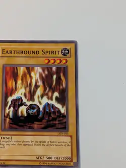Yugioh TCG -1x Earthbound Spirit - LON-055 - NM/LP - Vintage Unlimited Common - Image 4