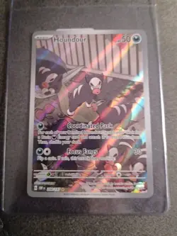 Houndour 204/197 Obsidian Flames Rare Holo Pokemon TCG MINT - Image 1