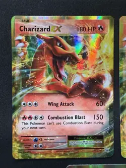 Pokemon Lot (x3) CHARIZARD EX 12/108 Holo Ex Rare Evolutions - Image 5