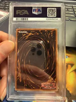 Yu-Gi-Oh! Rocket Warrior Secret Rare 2005 Tin Limited Ed PSA 8 W/ PRINT ERROR🔎 - Image 4