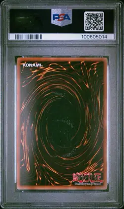 Yu-Gi-Oh! Rocket Warrior Secret Rare 2005 Tin Limited Ed PSA 8 W/ PRINT ERROR🔎 - Image 5