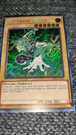PSY-Frame Driver Yu-Gi-Oh! TCG RA05-EN002 1st Edition Secret Rare NM ENG Fresh - Image 2