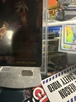 Signed Weiss Schwarz Card Overlord Ainz OVL/SE54-57EX SEC Foil Japanese NM - Image 2